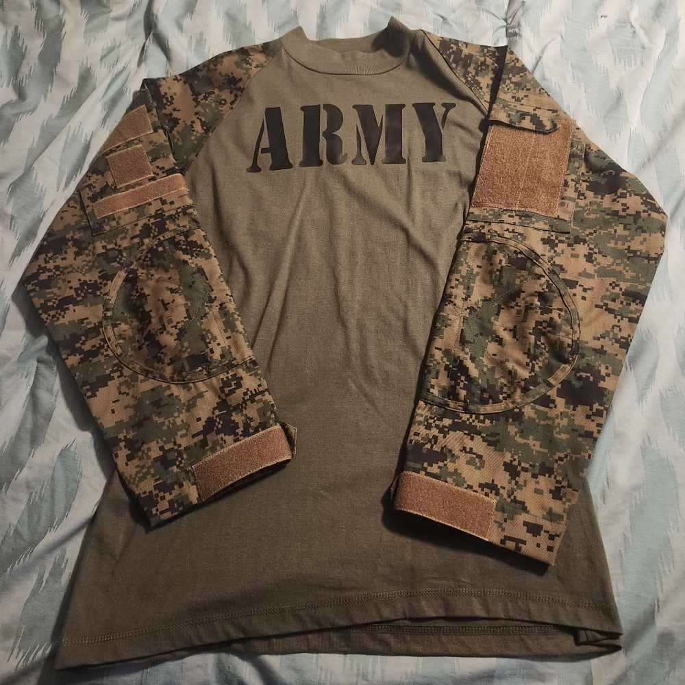 Soldier Gear Army Combat Shirt Men's Size Large